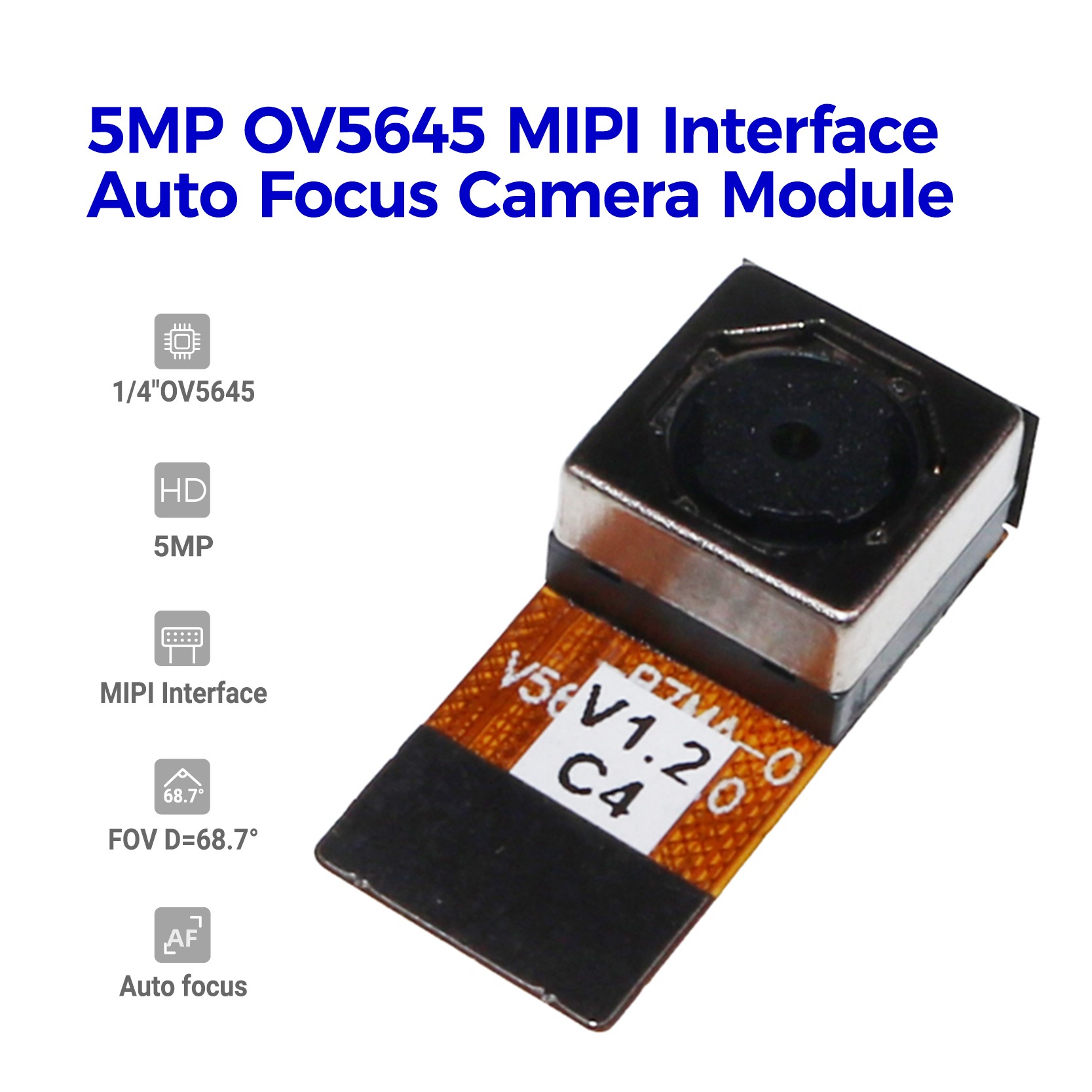 Wholesale 5mp OV5645 DVP AF MIPI CMOS Module Manufacturer And Supplier ...